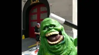 Slimer Tours the Ghostbusters Filming Locations in New York City #ghostbusters #slimer #newyork