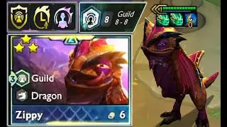 Free 3 Star Zippy  For Carry Team 8 Guild   | Teamfight Tactics (Set 7.5  V12.17 Patch) RANKED TFT