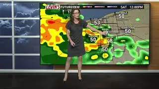 6:00 p.m. weather forecast for November 17, 2017