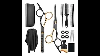 15 Pack Hair Cutting Scissors Kit, Professional Hairdressing Shears Set