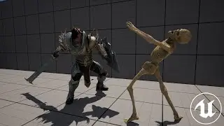 Learn How To Make A Souls Like Melee Combat System Course Unreal Engine 5 (Trailer)