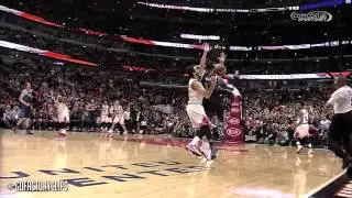 Kirk Hinrich inexplicably fouled Monta Ellis several feet beyond the arc