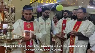 Thirunaal Novena | Day 8 | 2025 | St Thomas Forane Church & Diocesan Pilgrim Centre | Dharmaram