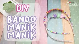 Cara Membuat Bando Manik Manik // Bando Mote