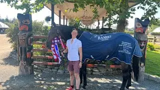 Sofi Hindmarch Third Level Champion on Donahue Thunderbird CDI, Test 3, July 30, 2023.
