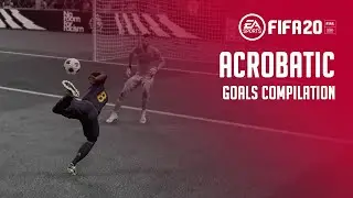 FIFA 20 BEST ACROBATIC, AERIAL FLAIR SHOT GOALS | COMPILATION #4