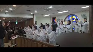 예수께서 세례받고