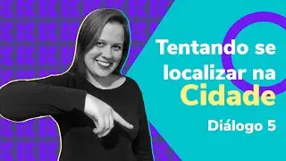 Tentando se localizar na cidade - diálogo 5 | Alemão | Aula #60