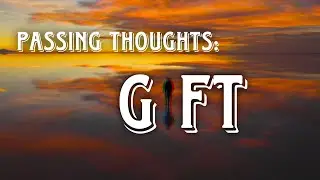 Passing Thoughts: Gift