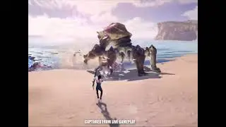 Fight with monster CRAB Dark Continent