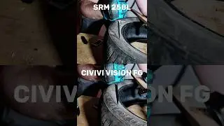 CIVIVI Vision FG vs SRM 258L - Tire Cutting Test!