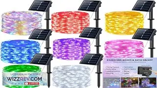 Solar String Light LED Lights Waterproof Copper Wire Fairy Outdoor Garden Party