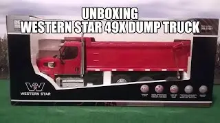Western Star 49X Dump Truck RC 1:16 Test Drive