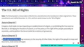 How to Read a Dictionary ft The Second Amendment
