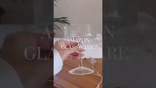 Unboxing my new glassware 🥹🤍 It&rsquo;s so pretty!