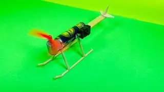Mini Helicopter  |     Toy Helicopter   |  Pencil Battery Helicopter   |   #diy