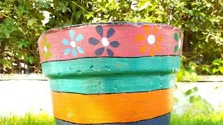 #easypotpainting#handmadepot#shorts