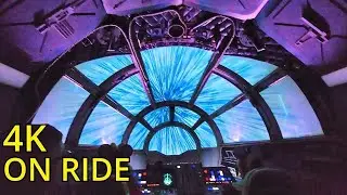 Millennium Falcon: Smugglers Run Ride POV Experience in 4K | Walt Disney World Florida