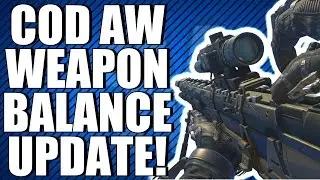 Advanced Warfare: New Weapon Balancing Patch Coming Soon! Double XP Weekend! (COD AW News)