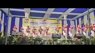 Women group dance. Kongko Baptist Church#10th Annual Range Fellowship 2025.