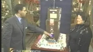Animated Candy Replica of Times Square on New Year's Eve 2000 with Bryant Gumbel
