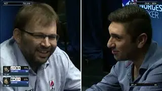 E06/06 NM2014 Main Event Final Table. Cards-up. Webcast archive