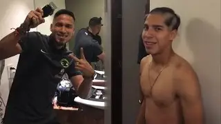 LA NOVATADA A DIEGO LAINEZ Y RICARDO MAR&Iacute;N