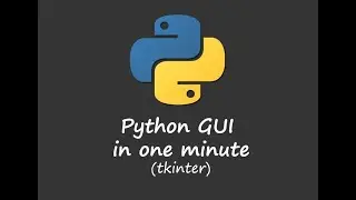 Learn Python GUI in One Minute