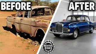 Abandoned Classic Car Restoration | From Rust to Showroom Ready
