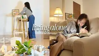 Living Alone In The Philippines | Moving Out | buying my first sofa, kitchen supplies and plates!