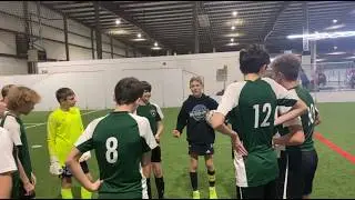 Indoor Soccer Highlights | Williamston Hornets Boys U14 Leads Division Defeating Mason 2012 Boys Red
