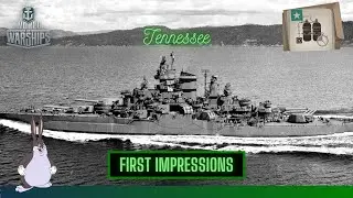 World of Warships - Tennessee: First Impressions