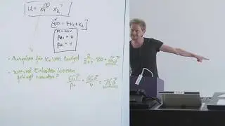 Die erstaunlich einfache Logik der Lösung zur Nutzenmaximierung (bei Cobb-Douglas-Funktionen) (9.12)