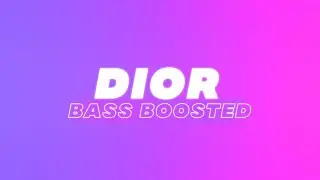 MK, Chrystal - Dior 🔥 (Bass Boosted)
