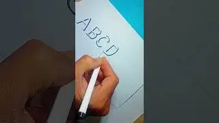 3d shadow letters