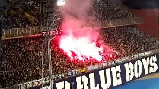 DINAMO - AEK: PYRO SHOW