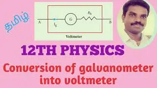 conversion  of galvanometer into voltmeter|physics 12|nuit-3