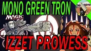 Mono Green Tron VS Izzet Prowess｜Not Affinity! ｜MTGO Modern League Match