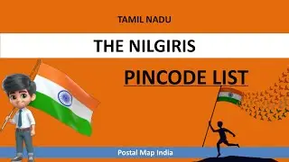 The Nilgiris District Pincode List || TAMIL NADU Zip Codes