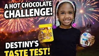Letting My Toddler Make homemade Hot Chocolate 😂