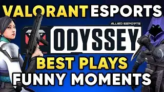 Valorant Allied Esports Odyssey Highlights - Best Pro Plays