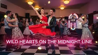 WILD HEARTS ON THE MIDNIGHT LINE (Official Audio) ⚡️ High-Energy Rockabilly 🤘