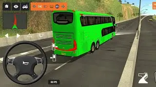 Part- 383 NEW Coach bus simulator ||🥰 Indonesia bus #game #simulator #lkgamer #gameplay