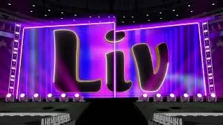 WWE LIV MORGAN STAGE ANIMATION: by WWE STAGE 2022