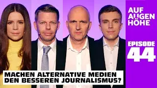 MACHEN ALTERNATIVE MEDIEN DEN BESSEREN JOURNALISMUS? mit Kosubek, Regenauer, Gartz und Kramer