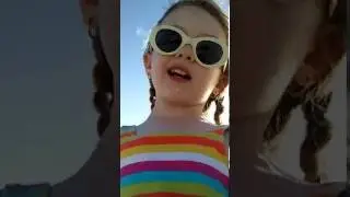 4 year old Boss telling me what to do on Fort Myers Beach