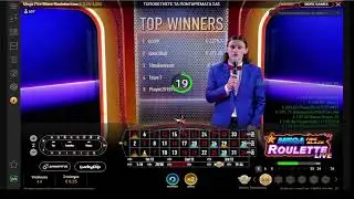 Mega Fire Blaze Roulette Live 3 golden chips