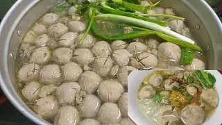 RESEP KUAH BAKSO ENAK & SEGAR