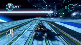 Sonic & All-Stars Racing Transformed (PS3): Egg Hangar - Expert - Gilius