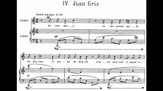Poulenc - Le travail du peintre
